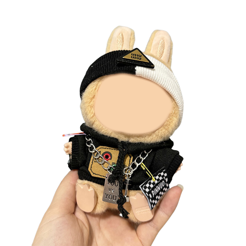 Labubu Clothes for Doll,La bu bu Outfit Doll,Doll Princess Skirt,17cm Doll Clothes Suitable for 17cm la bu bu Dolls Accessories