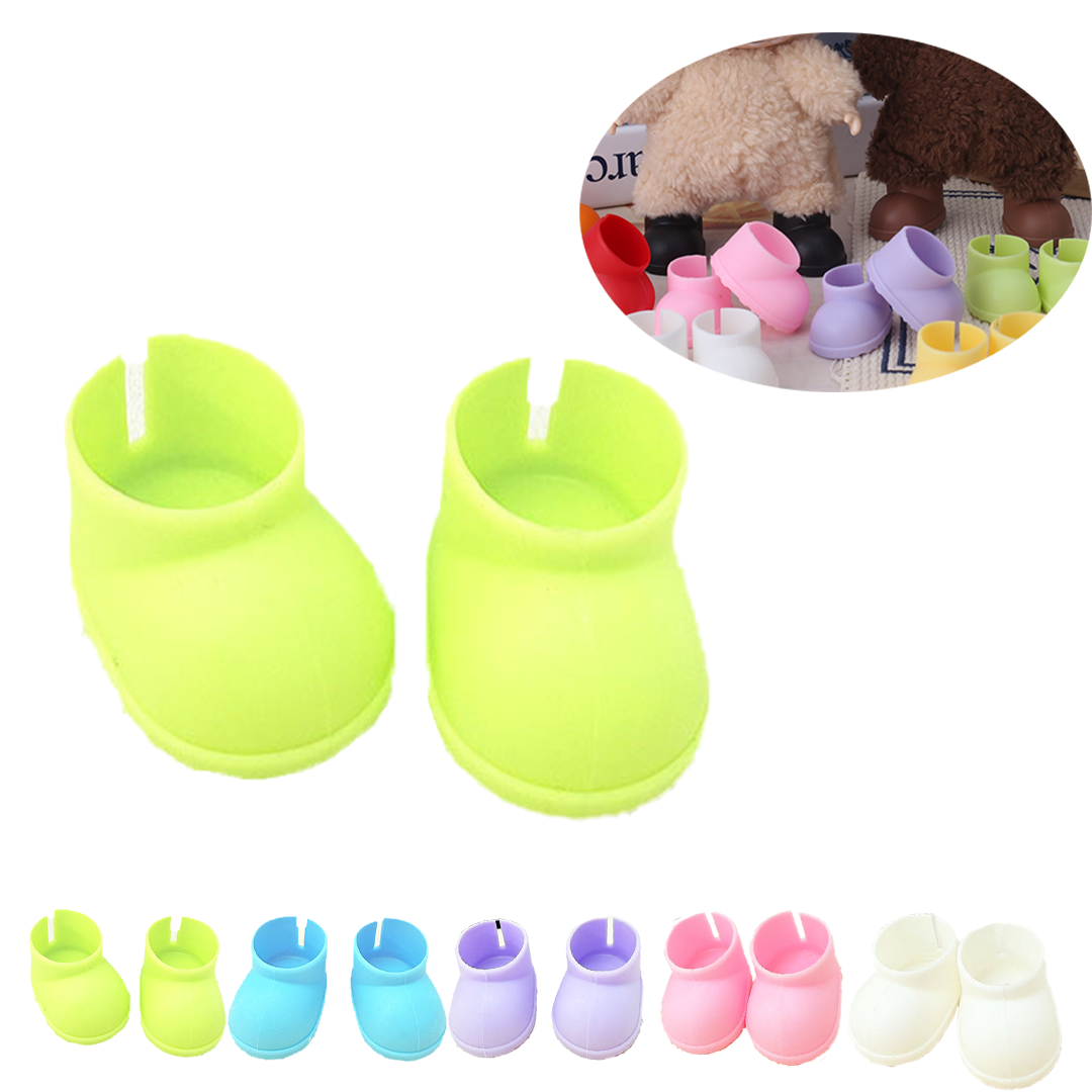 17cm Doll Shoes Compatitable,6.7 Inches Cute Doll Shoes 17cm Dolls Accessories, Shoes for 17cm Plush Doll