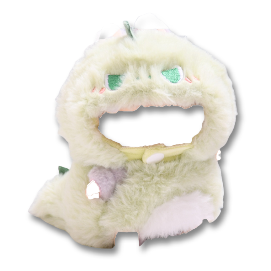 Hand-knitted 17cm doll clothes, 6.7 inch cute doll clothes for doll accessories, 17cm plush doll dress up clothes (without doll)