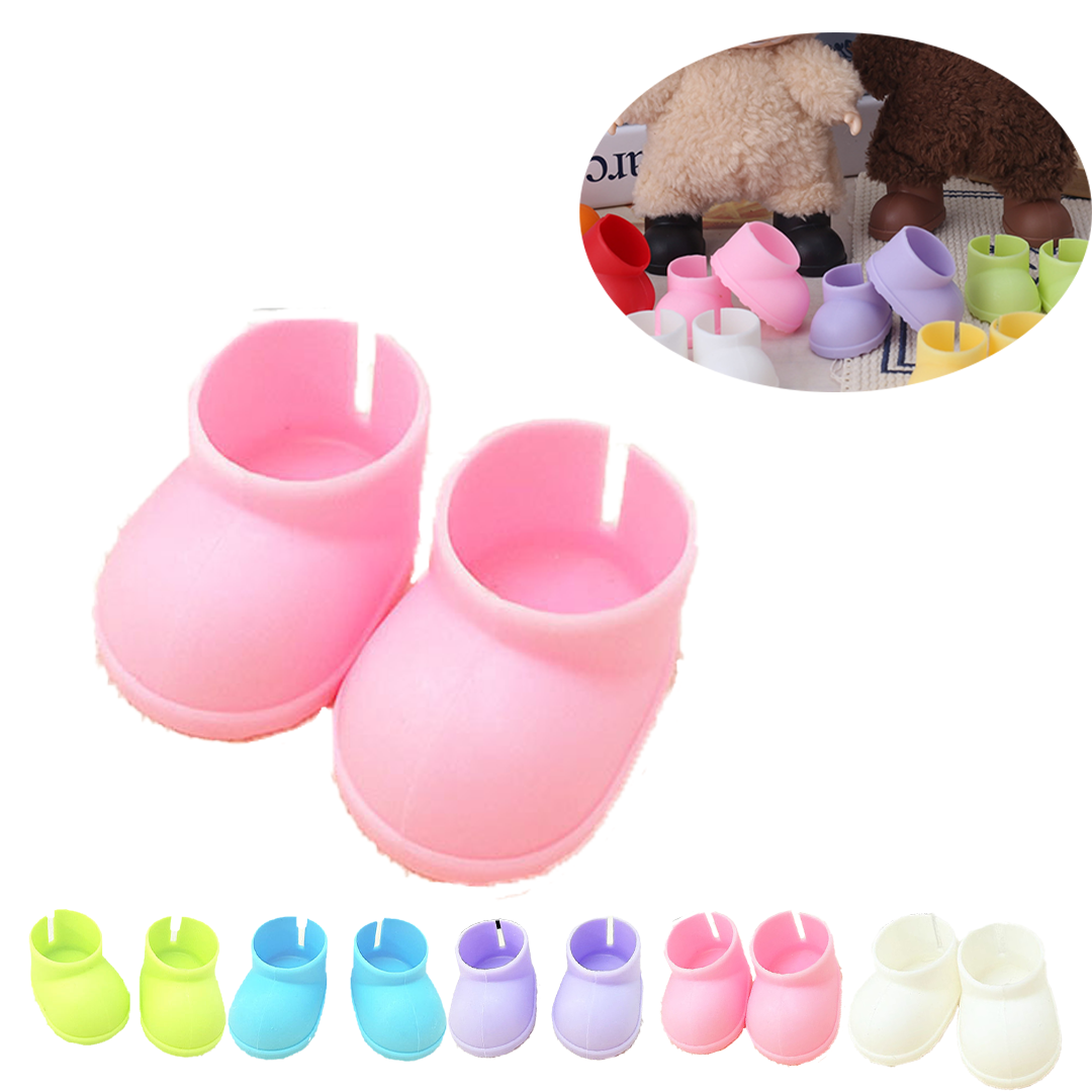 17cm Doll Shoes Compatitable,6.7 Inches Cute Doll Shoes 17cm Dolls Accessories, Shoes for 17cm Plush Doll