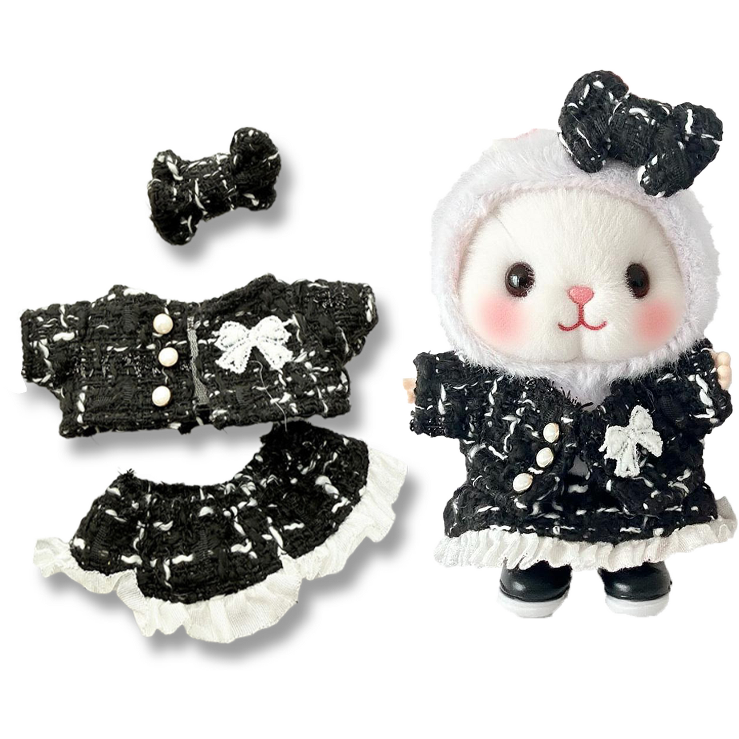 17 cm Doll Clothes - 6.7 Inches Cute Dolls Dress - Premium Fashion Accessories, Luxury Chic Doll Clothes & Style Bundle,Gifts for Lovers