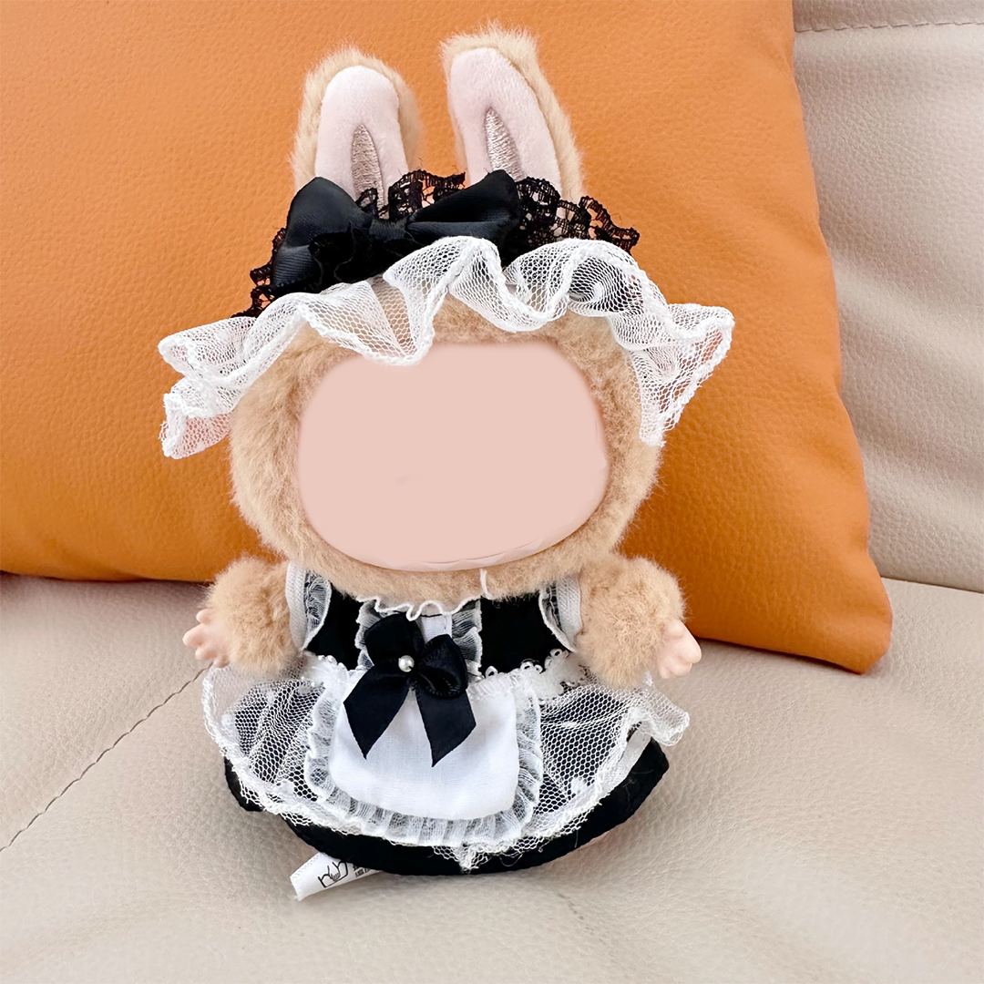 Labubu Clothes for Doll,La bu bu Outfit Doll,Doll Princess Skirt,17cm Doll Clothes Suitable for 17cm la bu bu Dolls Accessories
