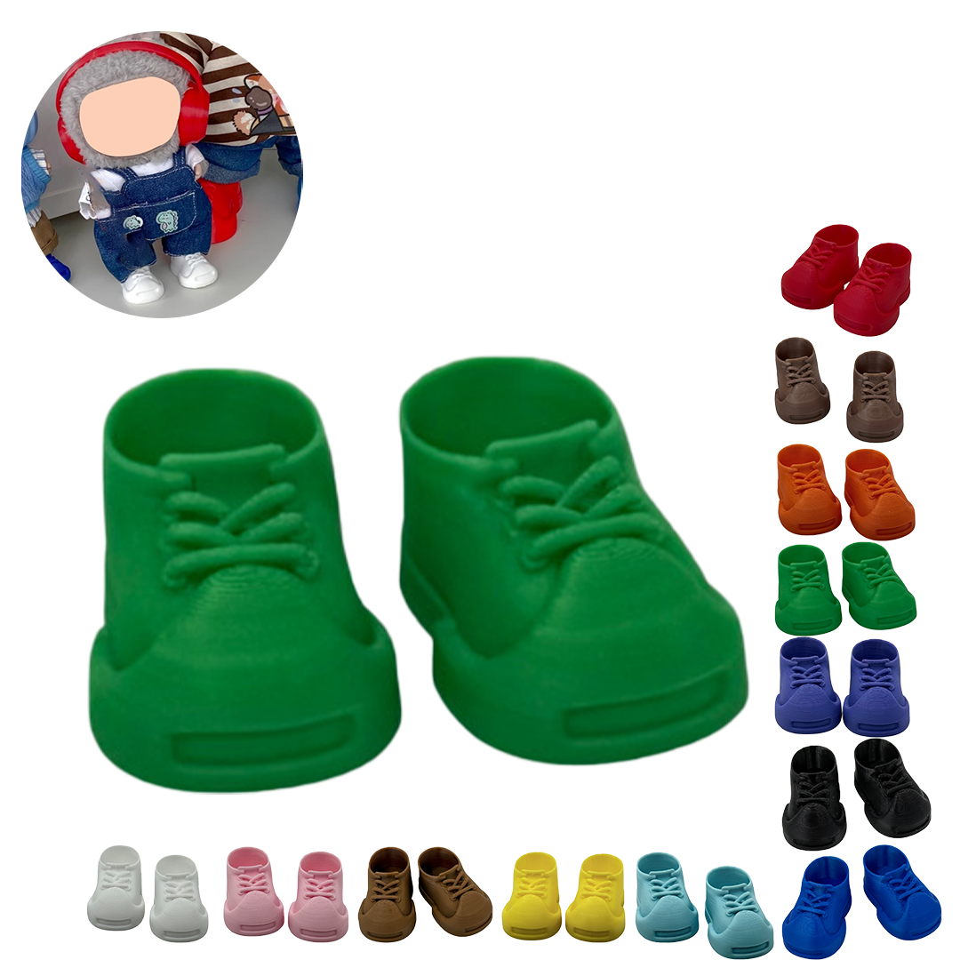 17cm Doll Shoes Compatitable,6.7 Inches Cute Doll Shoes Dolls Accessories, Shoes for Plush Doll