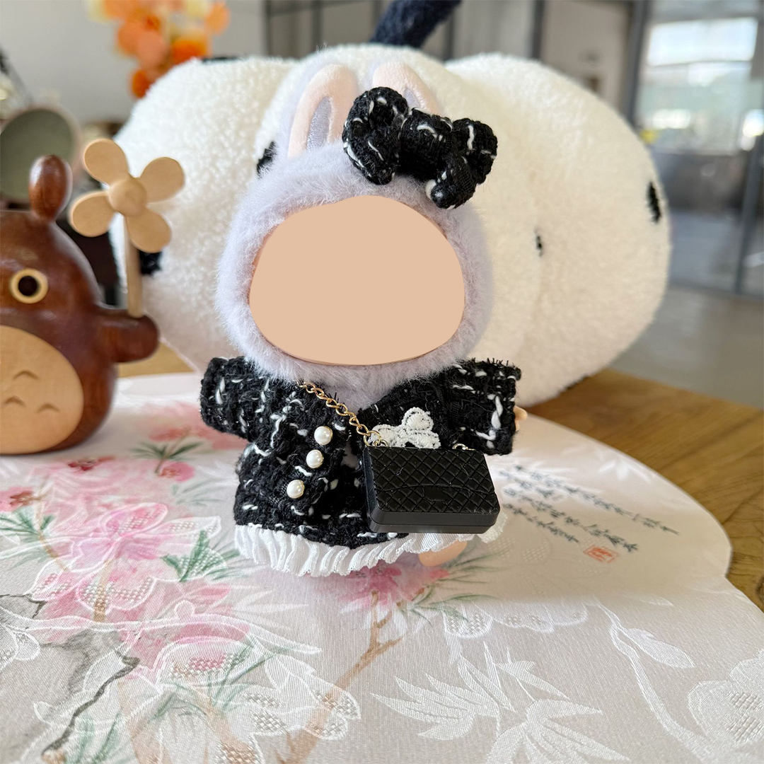 17cm Doll Clothes,6.7 Inches Cute Doll Clothes Suitable for Dolls Accessories, Dress Up Clothes for 17cmPlush Doll(NO Doll)