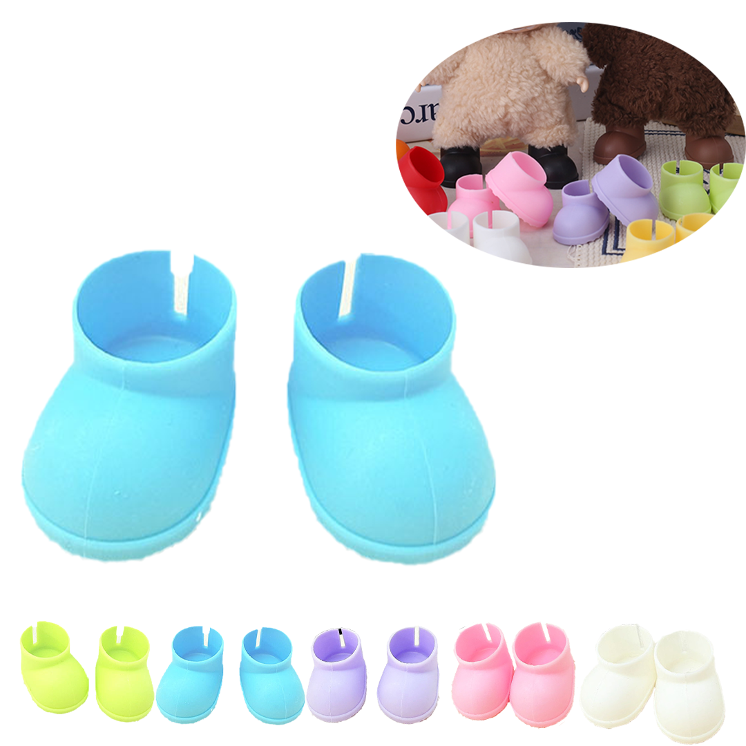 17cm Doll Shoes Compatitable,6.7 Inches Cute Doll Shoes 17cm Dolls Accessories, Shoes for 17cm Plush Doll