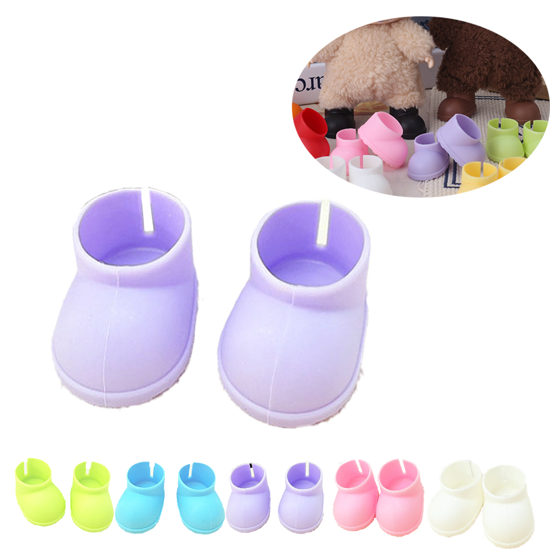 17cm Doll Shoes Compatitable,6.7 Inches Cute Doll Shoes 17cm Dolls Accessories, Shoes for 17cm Plush Doll