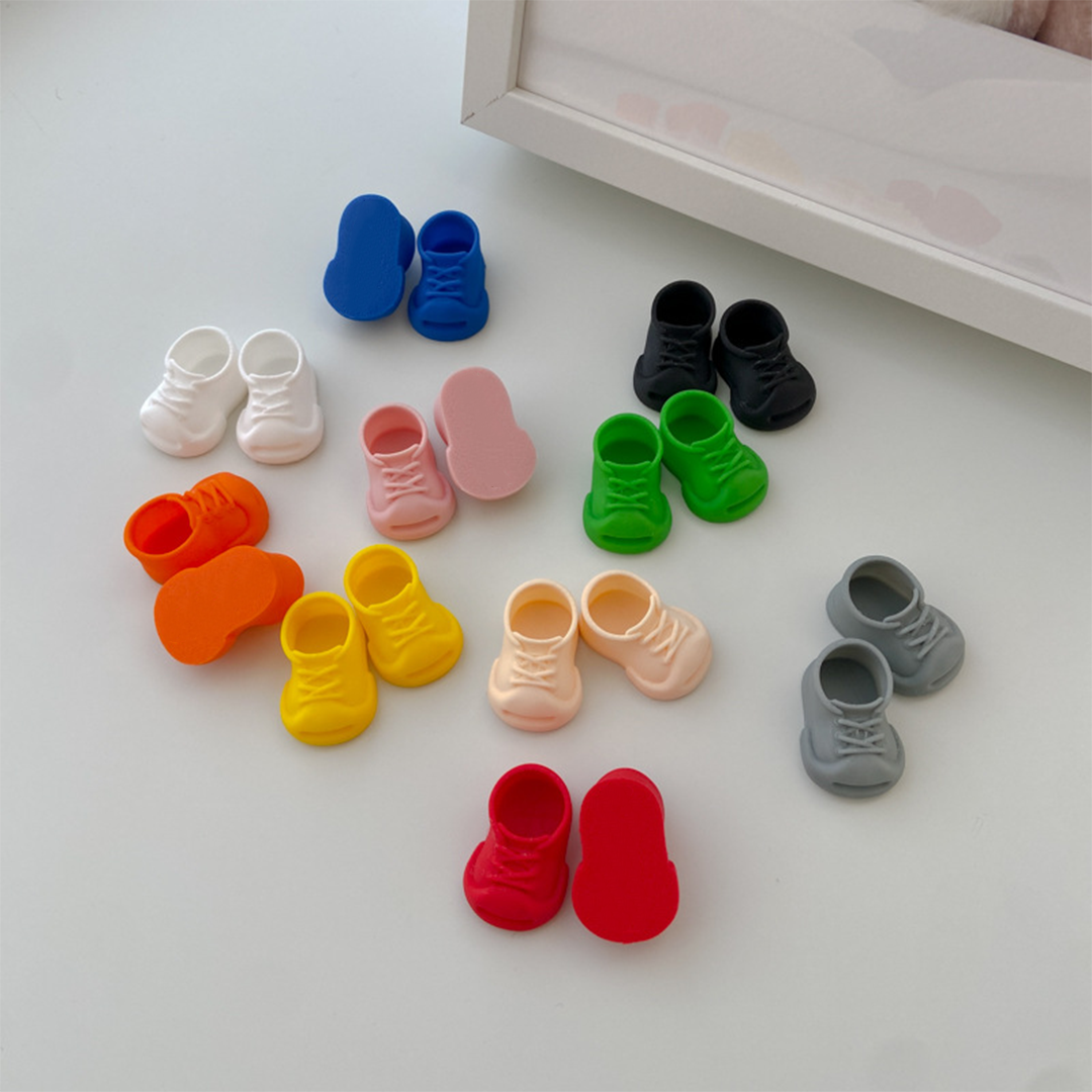 17cm Doll Shoes Compatitable,6.7 Inches Cute Doll Shoes Dolls Accessories, Shoes for Plush Doll