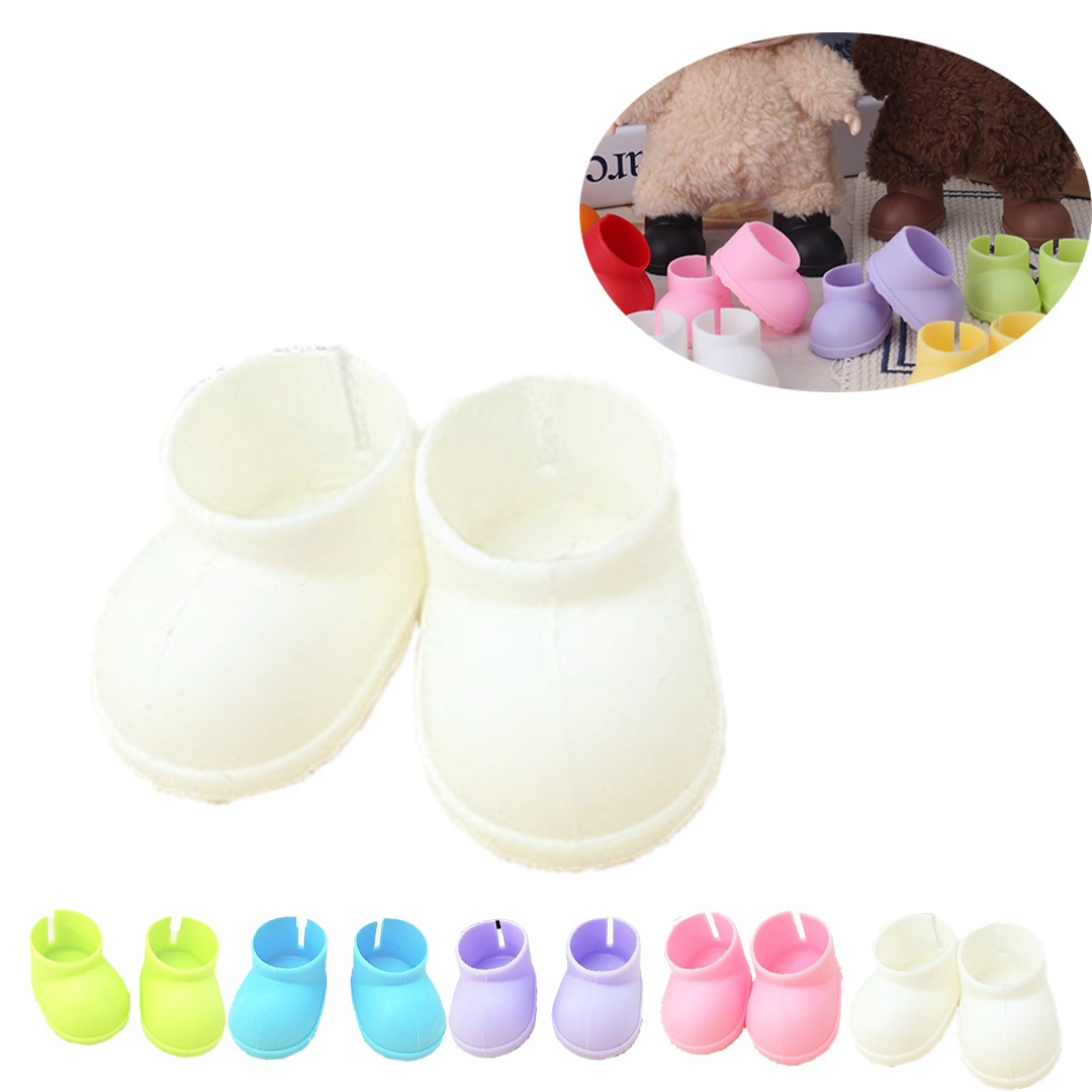 17cm Doll Shoes Compatitable,6.7 Inches Cute Doll Shoes 17cm Dolls Accessories, Shoes for 17cm Plush Doll
